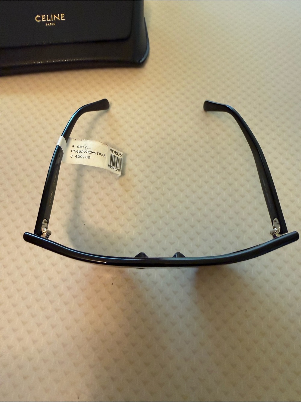 Celine Paris Brand New Black Sunglasses - Picture 4 of 7